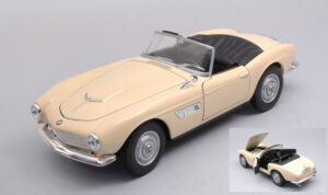 BMW 507 Light Beige Canopy Open scala 1:24