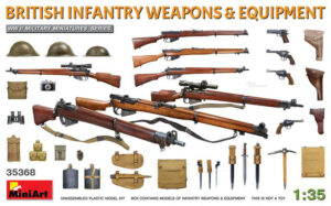 British Infantry Weapons scala 1:35