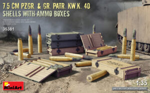 7,5 cm Pzgr.& Gr.Patr.Kw.K.40 scala 1:35