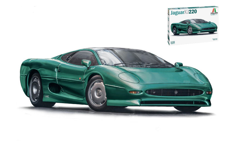 Jaguar XJ 220 Kit 1:24 DS Modellismo Jaguar Xj 220 Kit scala 1:24 Italeri