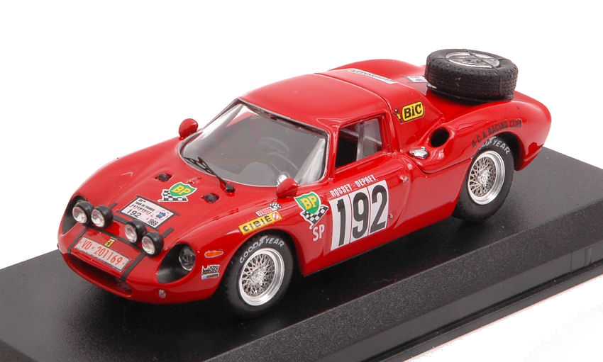 Ferrari 250 LM N.192 Tour de France 1969 Rouget-Depret 1:43 DS Modellismo Ferrari 250 LM Tour de France scala 1:43
