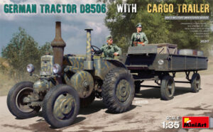 German Tractor D8506 with Cargo scala 1:35