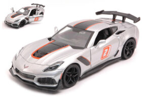 Corvette ZR1 Racing Grey scala 1:24 MotorMax