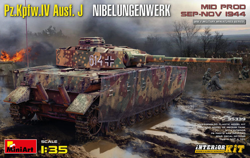 Pz.Kpfw.IV Ausf.J NIBELUNGENWERK MID PROD.INTERIOR KIT 1:35 DS Modellismo Pz.Kpfw.IV Ausf.J Nibelungenwerk scala 1:35