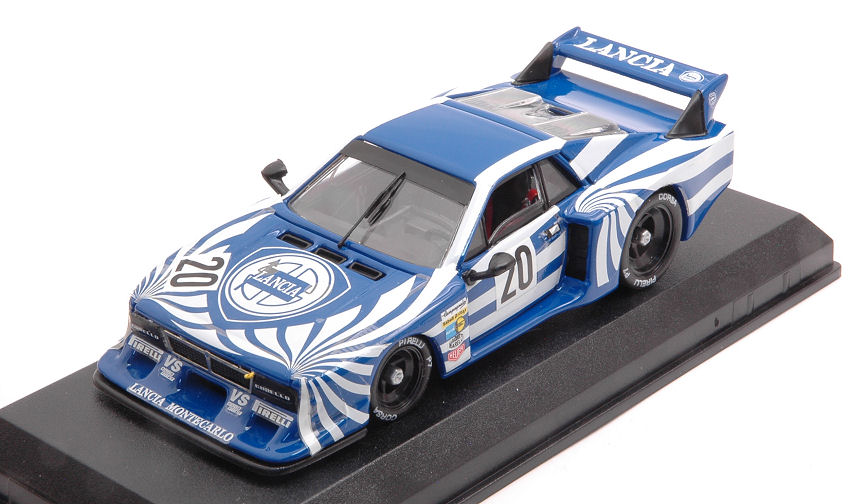 Lancia Beta Montecarlo N.20 6 H Brands Hatch 1980 Cheever-Alboreto 1:43 DS Modellismo Lancia Beta Montecarlo 6 H Brands scala 1:43