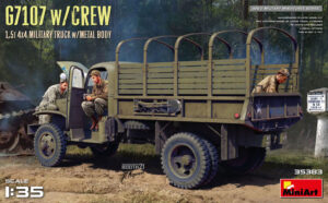 G7107 W/Crew 1,5 t 4x4 Cargo scala 1:35
