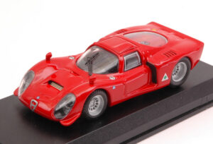 Alfa Romeo 33.2 Prova 1968 Red scala 1:43