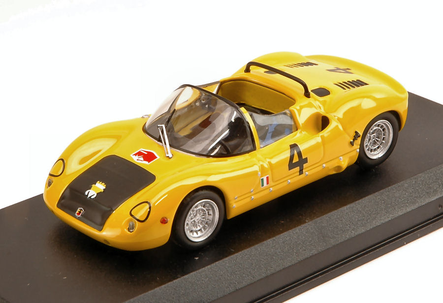Abarth 1000 SP N.4 Bassano-Montegrappa 1970 M.Baldo 1:43 DS Modellismo Abarth 1000 Sp scala 1:43