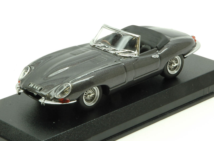 Jaguar E Type Spyder 1961 Silvergun 1:43 DS Modellismo Jaguar E Type Spyder 1961 scala 1:43