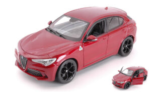 Alfa Romeo Stelvio Red scala 1:24 Burago