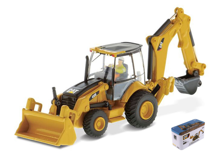 Cat 450E Backhoe 1:87 DS Modellismo Cat 450E Backhoe scala H0 1:87