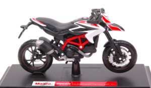 Ducati Hypermotard Sp 2013 White scala 1:18