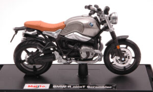 BMW R Nine T Scrambler Silver scala 1:18
