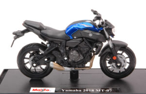 Yamaha MT-07 2017 Blue Maisto scala 1:18