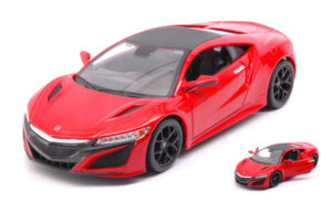 Acura Nsx 2017 Red scala 1:24 Maisto