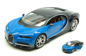 Bugatti Chiron 2016 Blue/Black scala 1:24