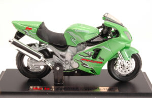 Kawasaki Ninja ZX-12R Green scala 1:18