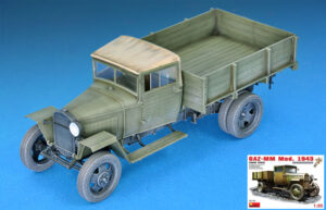 Gaz-MM MOD.1943 Cargo Truck Kit scala 1:35
