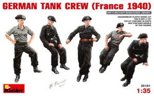 German Tank Crew Kit scala 1:35 Miniart