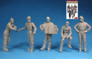 German Tank Crew Kit scala 1:35 Miniart