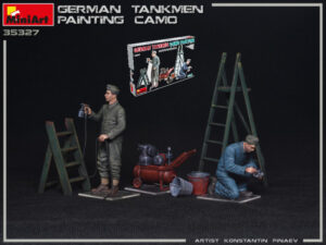 German Tankmen Painting Camo Kit scala 1:35