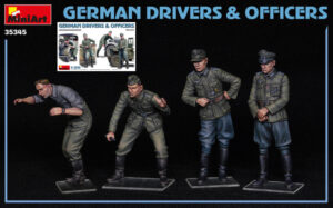 German Drivers & Officers Kit scala 1:35