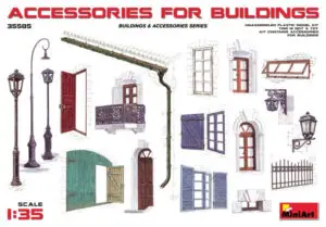 Accessories for Buildings Kit scala 1:35