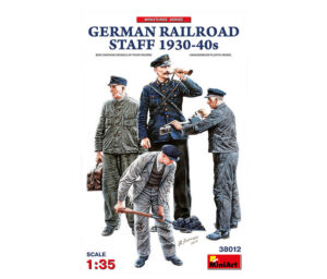 German Railroad Staff 1930-40s scala 1:35