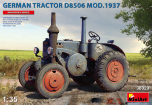 German Tractor D8506 MOD.1937 Kit scala 1:35
