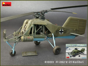 Flettner Fi 282 V-21 Kolibri Kit scala 1:35