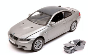 BMW M3 Coupe' 2007 Silver scala 1:24