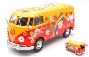 VW Type 2 Delivery Van Flower scala 1:24