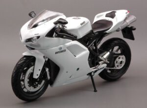 Ducati 1198 White Ray scala 1:12