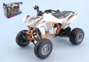 ATV-Quad Honda TRX450R White Ray scala 1:12