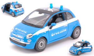 Fiat 500 Polizia scala 1:24 New Ray