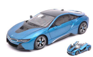 BMW I8 2015 Metallic Blue scala 1:24