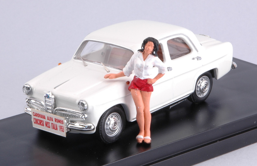 Alfa Romeo Giulietta Concorso Miss Italia 1955 1:43 Rio 1:43 DS Modellismo Alfa Romeo Giulietta Concorso scala 1:43