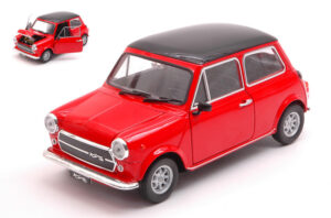Mini Cooper 1300 Red W/Black Roof scala 1:24