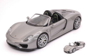 Porsche 918 Spyder 2013 Silver scala 1:24