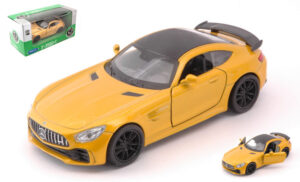Mercedes AMG GT-R Metallic Yellow scala 1:34