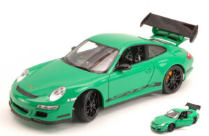 Porsche 911 GTR 3 RS 2007 Green scala 1:18