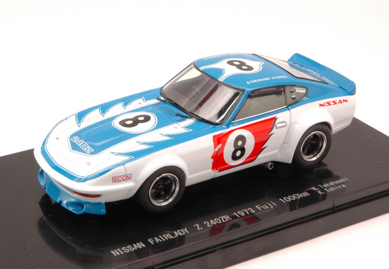 Nissan Fairlady Z 240ZR N.8 1000 Km Fuji 1973 Takahashi-Tohira 1:43 DS Modellismo Nissan Fairlady Z 240ZR 1000 Km scala 1:43