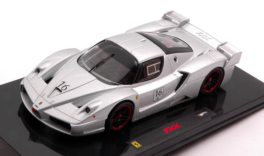 Ferrari Fxx 2005 N.16 Silver 1:43 DS Modellismo Ferrari Fxx 2005 Silver scala 1:43