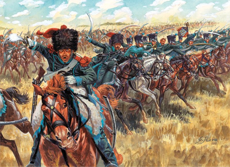 Napoleonic Wars Cavalleria Leggera Kit 1:72 DS Modellismo Napoleonic Wars Cavalleria scala 1:72
