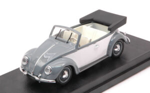 VW Cabrio Karmann 1949 Grey/White scala 1:43