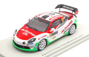 Alpine A110 Rally Monte Carlo scala 1:43