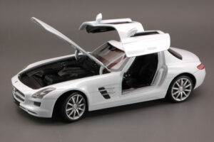 Mercedes Sls AMG 2009 White scala 1:24 Welly
