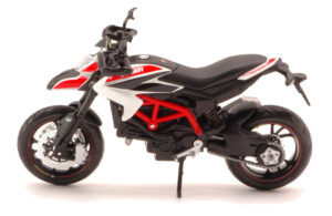 Ducati Hypermotard Sp 2013 White scala 1:12