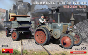 German Industrial Tractor D8511 scala 1:35