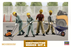 Construction Worker Set A Kit scala 1:35